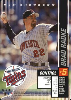 2002 MLB Showdown #198 Brad Radke Front