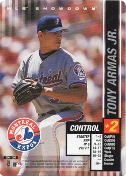 2002 MLB Showdown #200 Tony Armas Jr. Front
