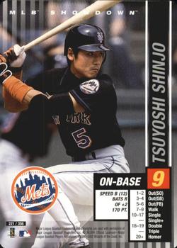 2002 MLB Showdown #221 Tsuyoshi Shinjo Front