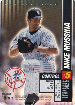 2002 MLB Showdown #230 Mike Mussina Front