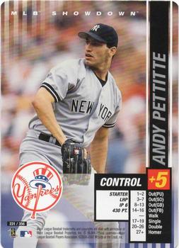 2002 MLB Showdown #231 Andy Pettitte Front