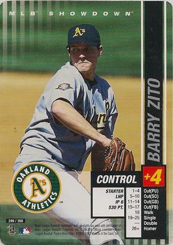 2002 MLB Showdown #249 Barry Zito Front