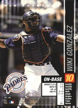 2002 MLB Showdown #272 Wiki Gonzalez Front