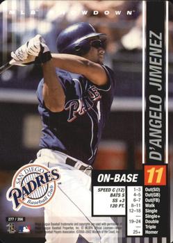 2002 MLB Showdown #277 D'Angelo Jimenez Front