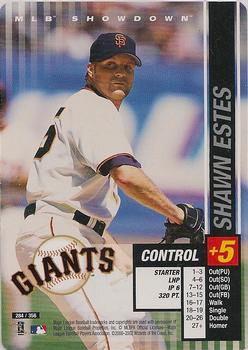 2002 MLB Showdown #284 Shawn Estes Front