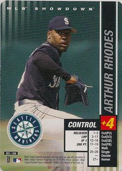 2002 MLB Showdown #303 Arthur Rhodes Front