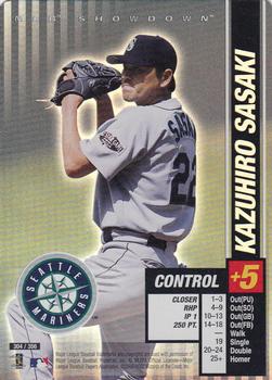 2002 MLB Showdown #304 Kazuhiro Sasaki Front