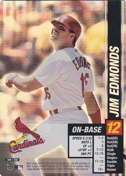 2002 MLB Showdown #309 Jim Edmonds Front