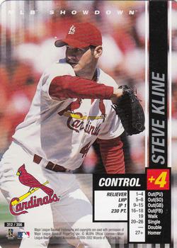 2002 MLB Showdown #312 Steve Kline Front
