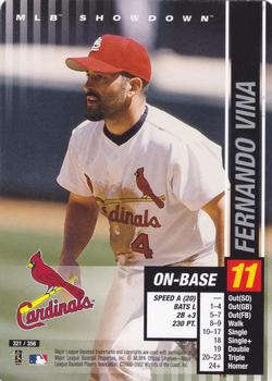 2002 MLB Showdown #321 Fernando Vina Front