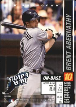2002 MLB Showdown #322 Brent Abernathy Front