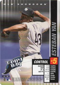 2002 MLB Showdown #331 Esteban Yan Front