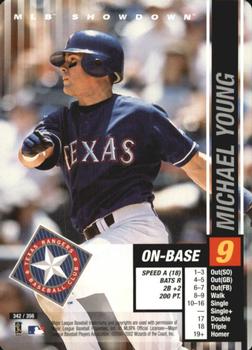 2002 MLB Showdown #342 Michael Young Front