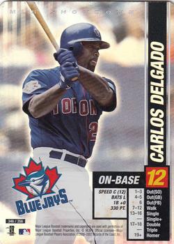 2002 MLB Showdown #346 Carlos Delgado Front