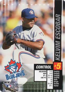 2002 MLB Showdown #347 Kelvim Escobar Front