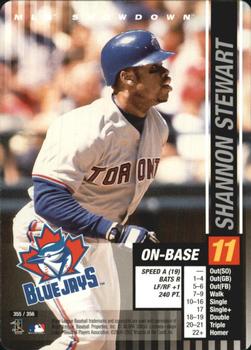 2002 MLB Showdown #355 Shannon Stewart Front