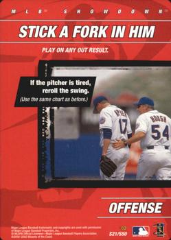 2002 MLB Showdown - Strategy #S21 Stick a Fork in Him Front