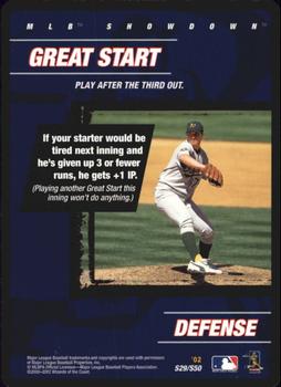 2002 MLB Showdown - Strategy #S29 Great Start Front