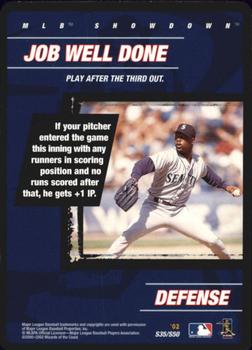 2002 MLB Showdown - Strategy #S35 Job Well Done Front