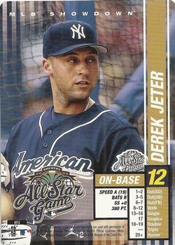2002 MLB Showdown All-Star Game #013 Derek Jeter Front