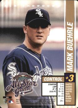 2002 MLB Showdown All-Star Game #003 Mark Buehrle Front