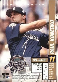 2002 MLB Showdown All-Star Game #014 Paul Konerko Front