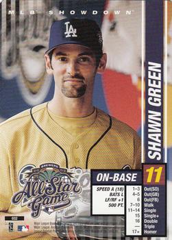2002 MLB Showdown All-Star Game #032 Shawn Green Front