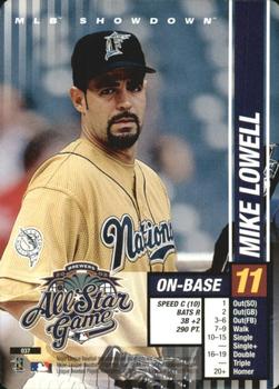 2002 MLB Showdown All-Star Game #037 Mike Lowell Front