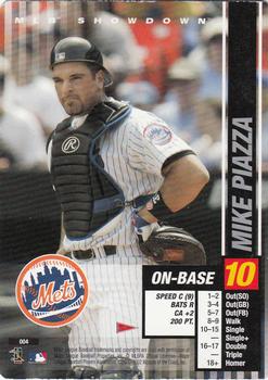 2002 MLB Showdown Pennant Run #004 Mike Piazza Front