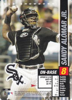 2002 MLB Showdown Pennant Run #028 Sandy Alomar Jr. Front