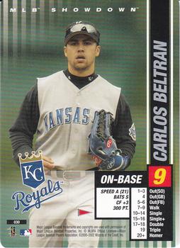 2002 MLB Showdown Pennant Run #030 Carlos Beltran Front