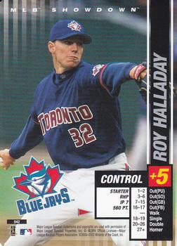 2002 MLB Showdown Pennant Run #042 Roy Halladay Front