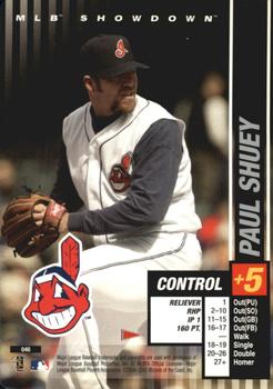 2002 MLB Showdown Pennant Run #046 Paul Shuey Front