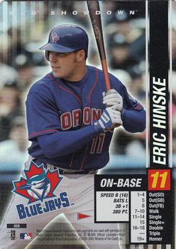 2002 MLB Showdown Pennant Run #058 Eric Hinske Front