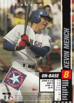2002 MLB Showdown Pennant Run #072 Kevin Mench Front