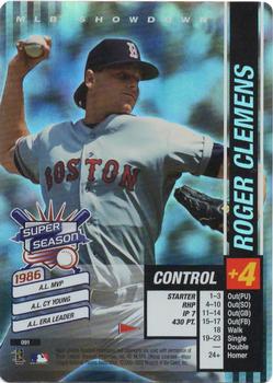 2002 MLB Showdown Pennant Run #091 Roger Clemens Front