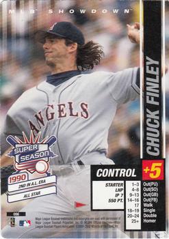 2002 MLB Showdown Pennant Run #096 Chuck Finley Front