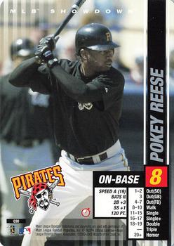 2002 MLB Showdown Trading Deadline #030 Pokey Reese Front