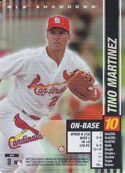 2002 MLB Showdown Trading Deadline #034 Tino Martinez Front