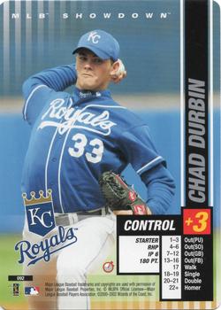 2002 MLB Showdown Trading Deadline #092 Chad Durbin Front