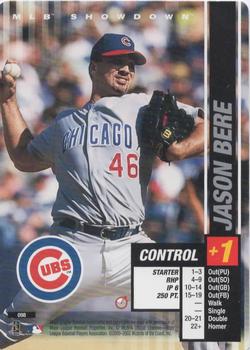 2002 MLB Showdown Trading Deadline #098 Jason Bere Front