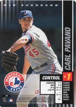 2002 MLB Showdown Trading Deadline #100 Carl Pavano Front
