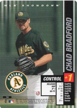 2002 MLB Showdown Trading Deadline #114 Chad Bradford Front
