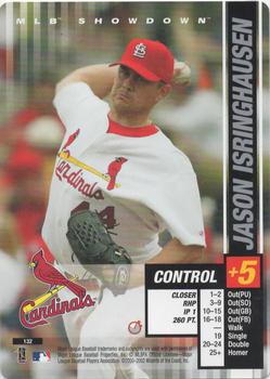2002 MLB Showdown Trading Deadline #132 Jason Isringhausen Front