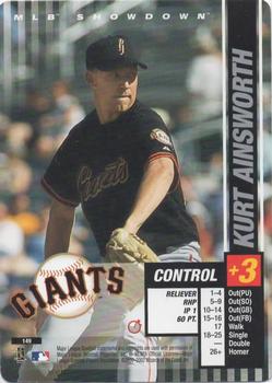 2002 MLB Showdown Trading Deadline #149 Kurt Ainsworth Front