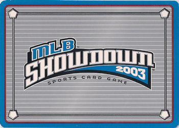 2003 MLB Showdown #103 C.C. Sabathia Back