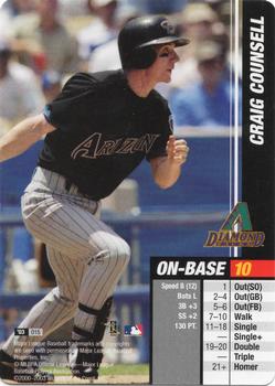 2003 MLB Showdown #015 Craig Counsell Front