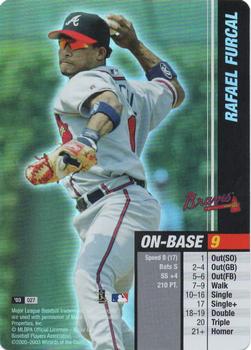 2003 MLB Showdown #027 Rafael Furcal Front