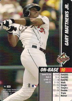 2003 MLB Showdown #046 Gary Matthews Jr. Front