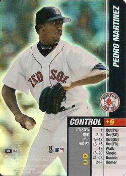 2003 MLB Showdown #057 Pedro Martinez Front